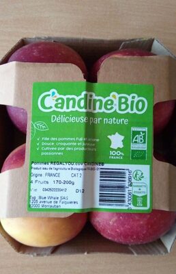 Sucre et nutriments contenus dans Candine