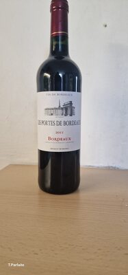 Sucre et nutriments contenus dans Vin de bordeaux