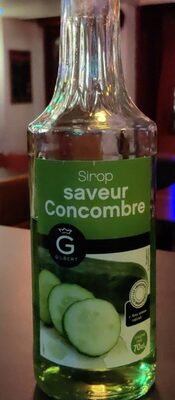 Sirops de concombre