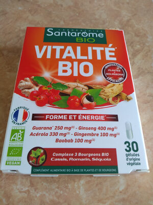 Sucre et nutriments contenus dans Santarome