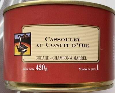 Cassoulet au confit d oie