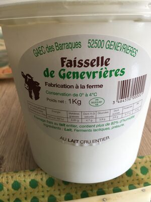 Sucre et nutriments contenus dans Ferme remillet