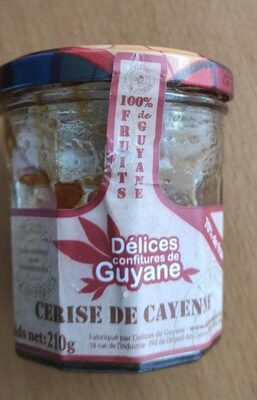 Sucre et nutriments contenus dans Delices de guyane