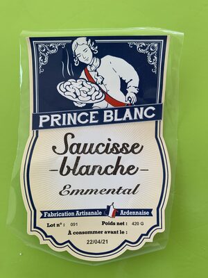 Sucre et nutriments contenus dans Demoizet le prince blanc