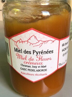 Sucre et nutriments contenus dans Miel des pyrenees