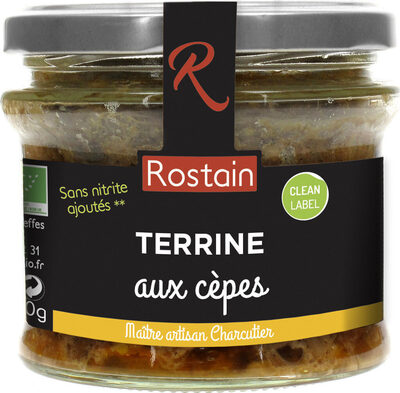 Terrines aux cepes