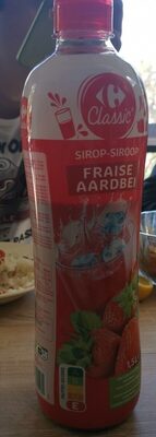 Sirops de fraise