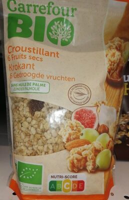 Pepites de cereales aux fruits