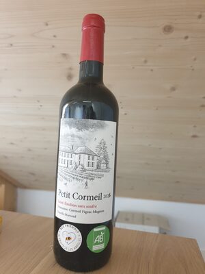 Sucre et nutriments contenus dans Domaine cormeil figeac magnan famille moreaud