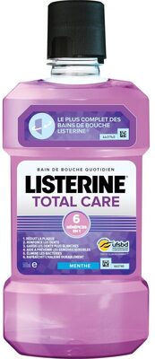 Sucre et nutriments contenus dans Listerine