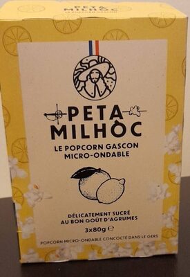 Sucre et nutriments contenus dans Peta milhoc