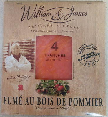 Sucre et nutriments contenus dans Williams james