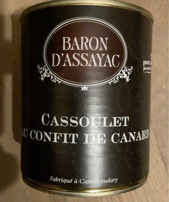 Sucre et nutriments contenus dans Baron d assayac