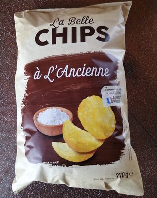 Sucre et nutriments contenus dans La belle chips