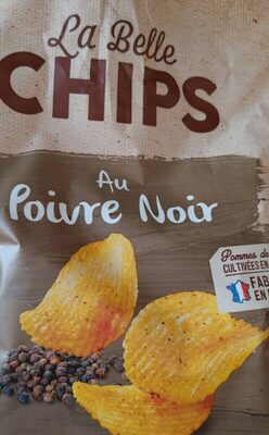 Chips au poivre noir