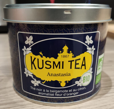 Sucre et nutriments contenus dans Kusmi tea