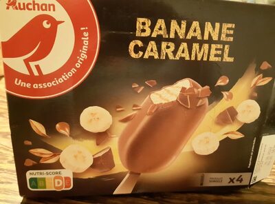 Glace a la banane caramel