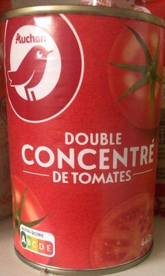 Double concentre de tomate