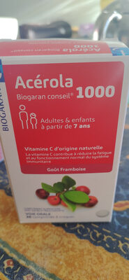 Sucre et nutriments contenus dans Biogaran