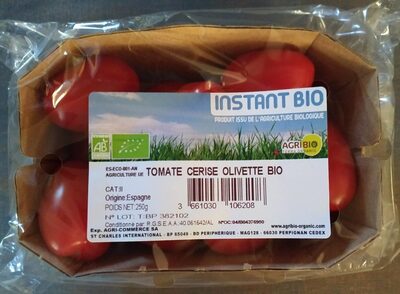 Tomates cerise olivette bio