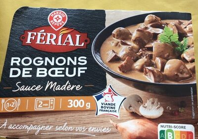 Rognons de boeuf sauce madere