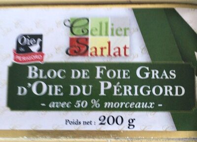 Sugar and nutrients in Cellier sarlat