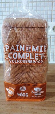 Sucre et nutriments contenus dans Volkorenbrood