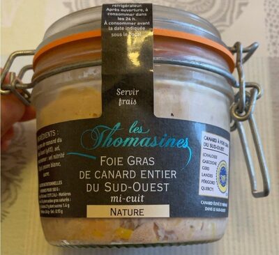 Sucre et nutriments contenus dans Les thomasines