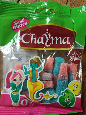 Sucre et nutriments contenus dans Chayma