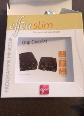 Sucre et nutriments contenus dans Effea slim