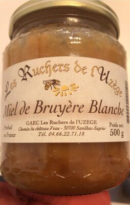 Miels de bruyere blanche