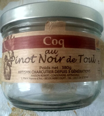 Sucre et nutriments contenus dans Maison robert conserverie artisanale