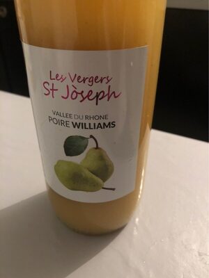 Sucre et nutriments contenus dans Les vergers st joseph