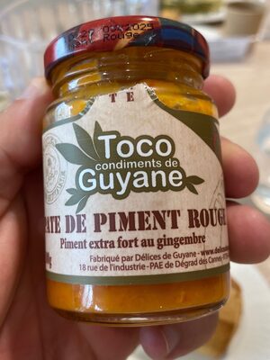 Sucre et nutriments contenus dans Toco