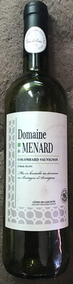 Sucre et nutriments contenus dans Domaine de menard