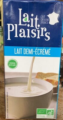 Sucre et nutriments contenus dans Lait plaisir