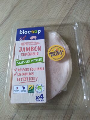 Sucre et nutriments contenus dans Biocoop le veritable