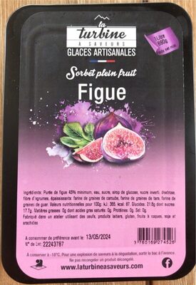 Sorbets a la figue