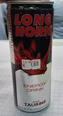 Sucre et nutriments contenus dans Long horn