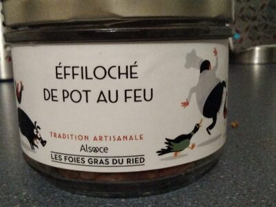 Sucre et nutriments contenus dans Les foies gras du ried