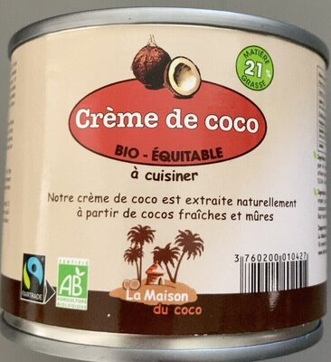 Creme de coconut