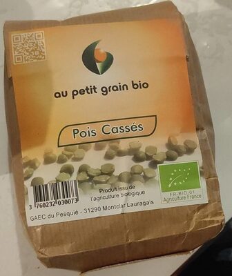 Sucre et nutriments contenus dans Au petit grain bio