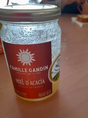 Sucre et nutriments contenus dans Famille gandin