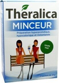 Sucre et nutriments contenus dans Theralica