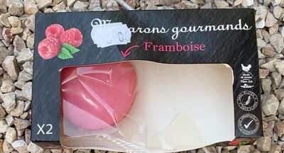 Macarons gourmands framboise