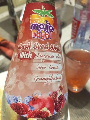 Sugar and nutrients in Mojjo royal