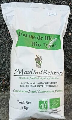 Sucre et nutriments contenus dans Moulin de rivieres