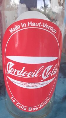 Sucre et nutriments contenus dans Cordoeil cola