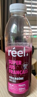 Sucre et nutriments contenus dans Reel