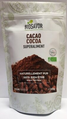 Sucre et nutriments contenus dans Biosavor